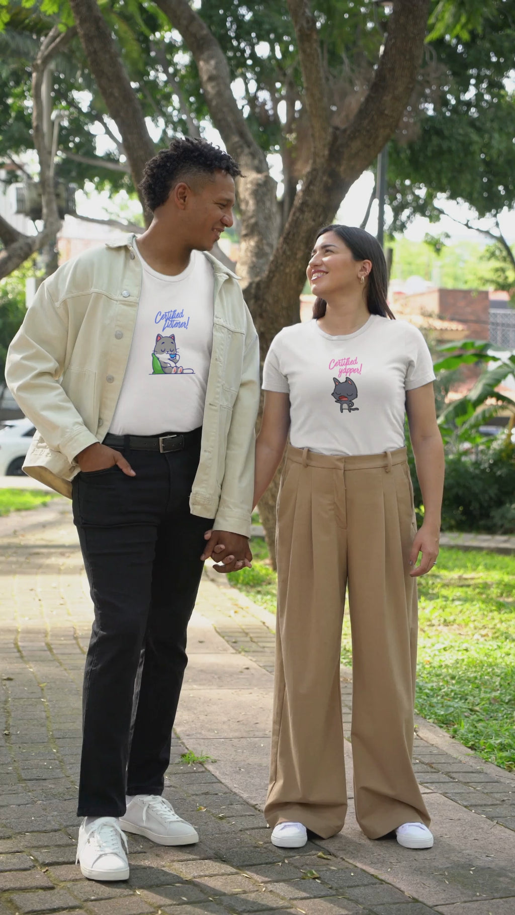 Certified Listener Oversized T-Shirt for Men, Couples & Besties